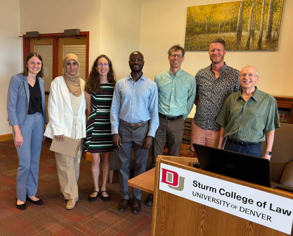 Group photo of faculty members