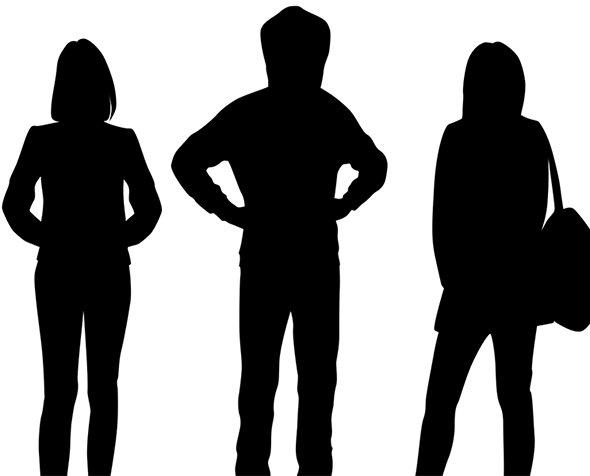 silhouettes