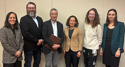 Group photo of February 2026 panel